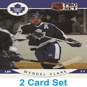 Wendel Clark Hockey Card Collection
